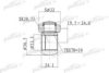 PATRON PTD002 Tripod Hub, Drive shaft